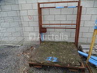 2 metalen ezels - afbeelding 1 van  2