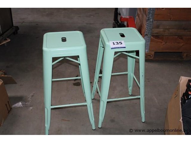 2 metalen krukjes - afbeelding 1 van  1