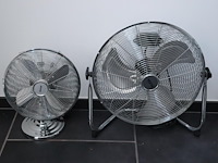 2 metalen ventilators - afbeelding 1 van  6