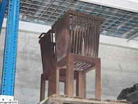 2 metalen vuurkorven - afbeelding 2 van  2