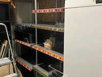 2 metalen/rvs opbergrekken - afbeelding 2 van  6