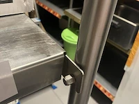 2 metalen/rvs opbergrekken - afbeelding 3 van  6