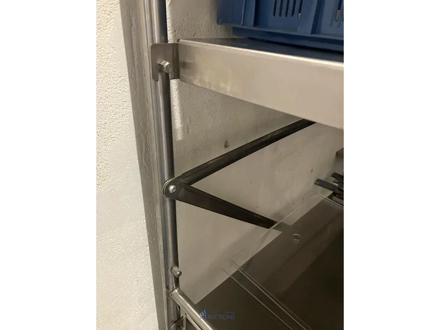 2 metalen/rvs opbergrekken - afbeelding 4 van  6
