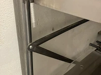 2 metalen/rvs opbergrekken - afbeelding 4 van  6