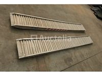 2 metalmec m100/30 aluminium laadhellingen - afbeelding 7 van  8