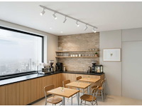 2 meter pro set railverlichting met 6 st 18w 4000k railspot(2x) - afbeelding 8 van  10