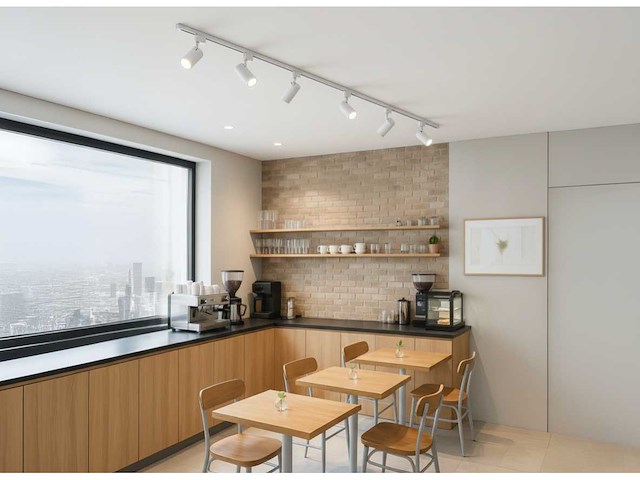 2 meter pro set railverlichting met 6 st 18w 4000k railspot(4x) - afbeelding 4 van  10