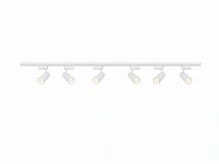 2 meter pro set railverlichting met 6 st 18w 4000k railspot(4x) - afbeelding 6 van  9