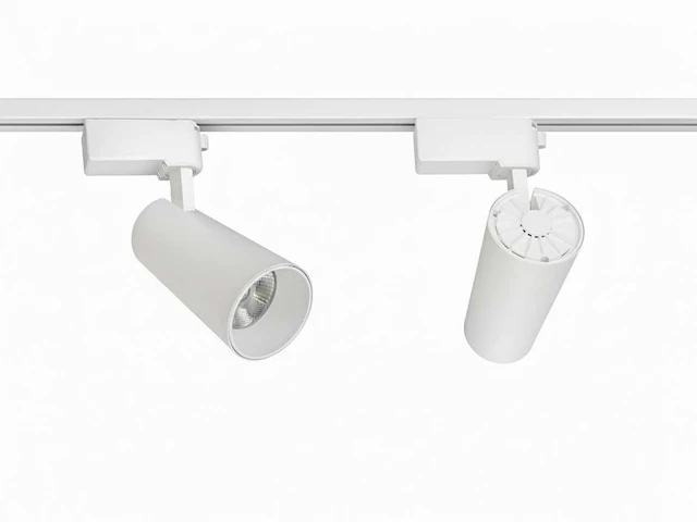 2 meter pro set railverlichting met 6 st 18w 4000k railspot(4x) - afbeelding 9 van  9