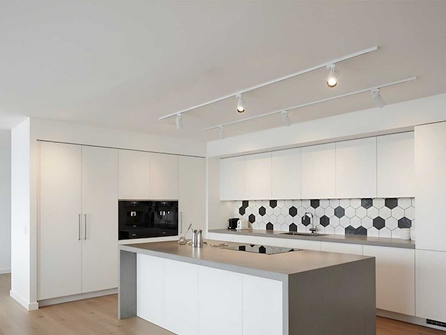 2 meter railsysteem met 6 st railspot gu10 fitting met ring (1x) - afbeelding 9 van  10