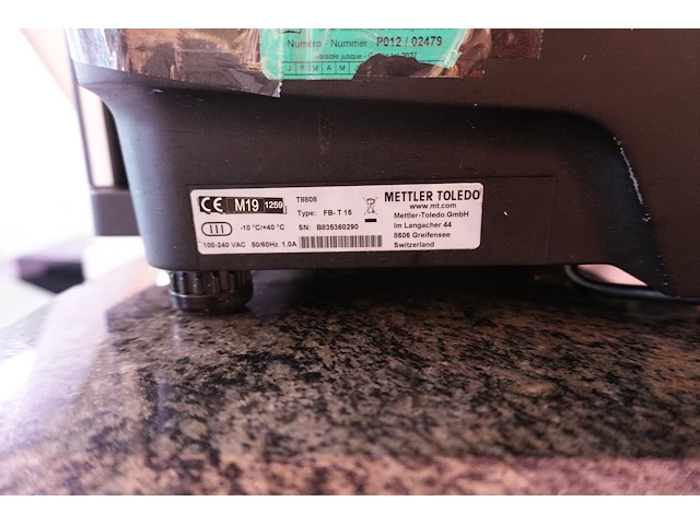 2 mettler toledo fb-t15 weeg- en kassasystemen - afbeelding 5 van  13