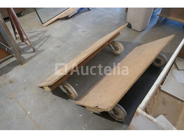 2 meubelrollers - afbeelding 1 van  3