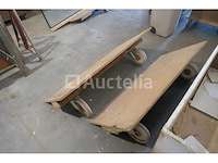 2 meubelrollers - afbeelding 1 van  3