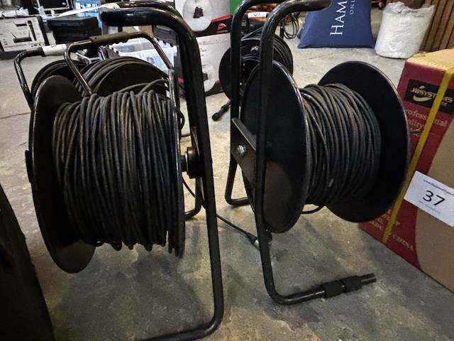 2 microkabel op haspel c128 tasker - afbeelding 1 van  2