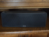 2 mission luidsprekers m73 2way reflex loaded, 1 solid center speaker