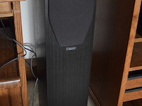 2 mission luidsprekers m73 2way reflex loaded, 1 solid center speaker - afbeelding 3 van  6