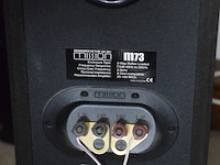 2 mission luidsprekers m73 2way reflex loaded, 1 solid center speaker - afbeelding 5 van  6