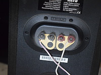 2 mission luidsprekers m73 2way reflex loaded, 1 solid center speaker - afbeelding 6 van  6