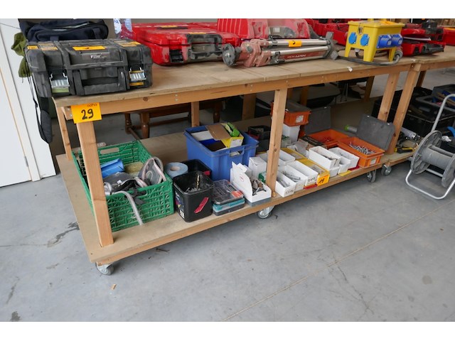 2 mobiele werktafels - afbeelding 2 van  4