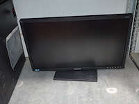 2 monitors samsung s24e650, centrale eenheid cool master, toetsenbord - afbeelding 6 van  8