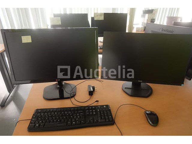 2 monitorschermen voor pc - afbeelding 3 van  13