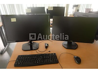 2 monitorschermen voor pc - afbeelding 3 van  13