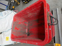 2 mortelcontainers + lijngoten - afbeelding 3 van  4