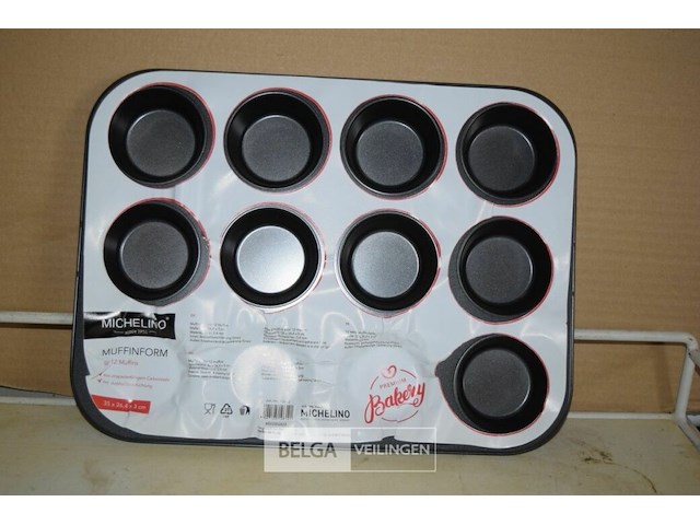 2 muffin bakvormen - afbeelding 1 van  2