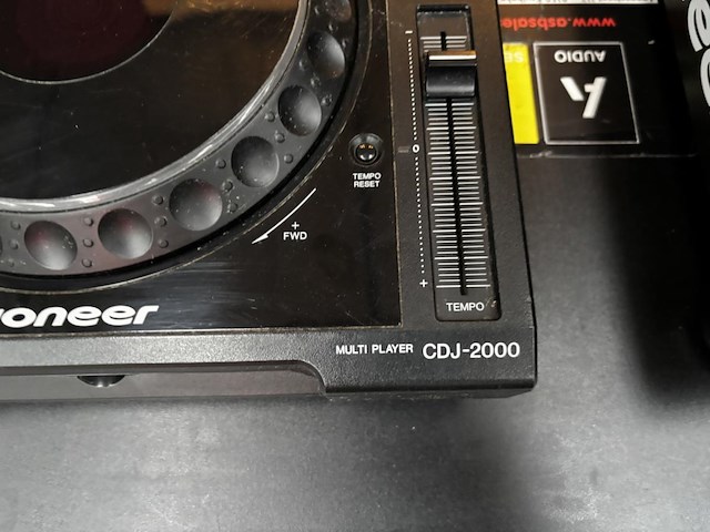 2 multi players pioneer cdj-2000 - afbeelding 2 van  3