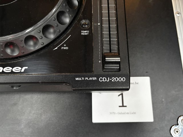 2 multi players pioneer cdj-2000 - afbeelding 3 van  3
