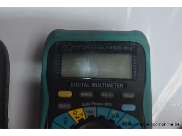 2 multimeters wo kyoritsu 1009, werking niet gekend - afbeelding 2 van  3