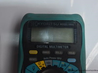 2 multimeters wo kyoritsu 1009, werking niet gekend - afbeelding 2 van  3