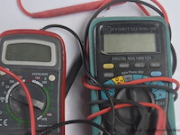 2 multimeters wo kyoritsu 1009, werking niet gekend - afbeelding 2 van  2