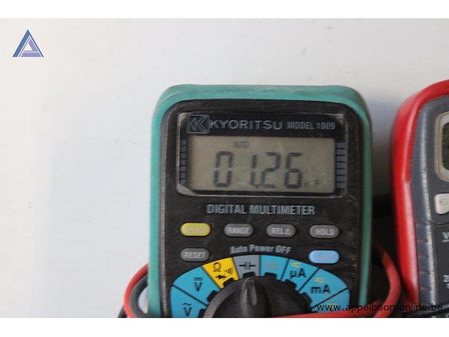 2 multimeters wo kyoritsu 1009 - afbeelding 2 van  3