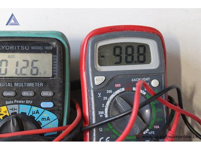 2 multimeters wo kyoritsu 1009 - afbeelding 3 van  3