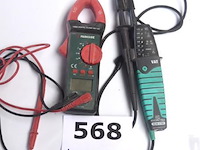 2 multimeters wo kyoritsu kew 1700, werking niet gekend - afbeelding 1 van  2