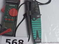2 multimeters wo kyoritsu kew 1700, werking niet gekend - afbeelding 2 van  2