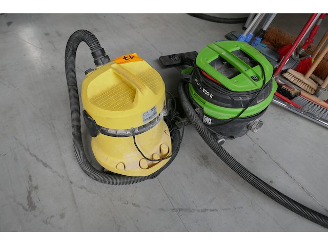 2 nat en-droogzuigers karcher / ica - afbeelding 2 van  5