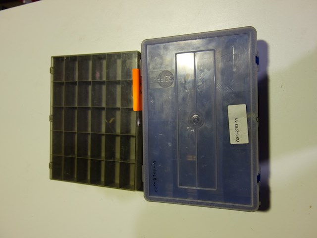 2 opbergdozen met vakjes - afbeelding 1 van  1