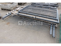 2 openingen + palen + palen + panelen - afbeelding 1 van  14