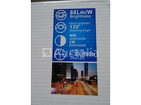 2 outdoor halogeen led-spotlights/lampen 240 x 195 x 25 [mm] - afbeelding 3 van  3