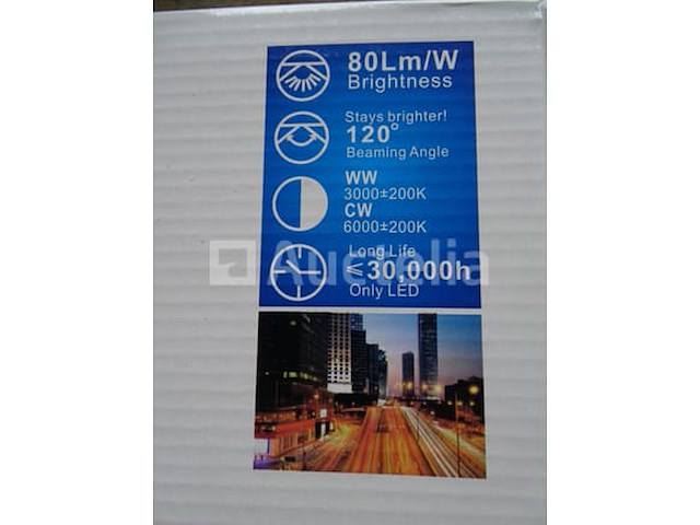 2 outdoor halogeen led-spotlights/lampen 240 x 195 x 25 [mm] - afbeelding 3 van  3