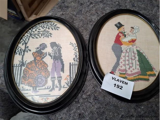 2 ovale kaders - afbeelding 1 van  1