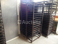 2 ovenwagens met plaat 60x40 cm - afbeelding 3 van  9