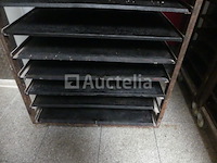 2 ovenwagens met plaat 60x40 cm - afbeelding 4 van  9