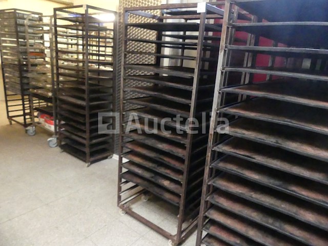 2 ovenwagens met plaat 60x40 cm - afbeelding 5 van  9