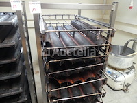 2 ovenwagens met stokbroodplaat - afbeelding 4 van  8