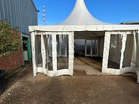2 pagodetenten - 5 x 5 meter - afbeelding 1 van  11