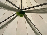 2 pagodetenten - 5 x 5 meter - afbeelding 7 van  11