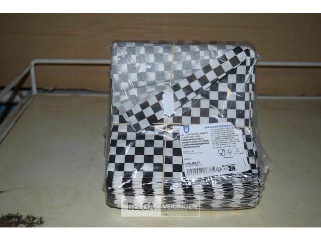 2 pakken zakjes 2-zijdig open - afbeelding 1 van  2